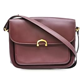 Cartier-Cartier Must Line Shoulder Bag-Red,Dark red