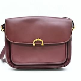 Cartier-Cartier Must Line Shoulder Bag-Red,Dark red