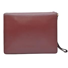 Cartier-Cartier Must Line Second Bag-Red,Dark red