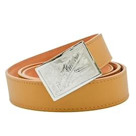 Louis Vuitton-Cinto Santur Louis Vuitton-Marrom,Bege