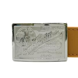 Louis Vuitton-Louis Vuitton Santur Belt-Brown,Beige