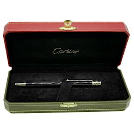 Cartier-Cartier Santos Rollerball Pen-Black