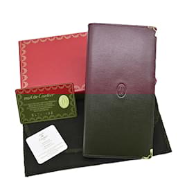 Cartier-Cartier Must Line Long Wallet-Red,Dark red
