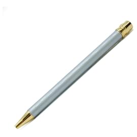 Cartier-Cartier Santos Rollerball Pen-Silvery