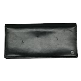 Cartier-Cartier Pasha Long Wallet in Black Leather-Black