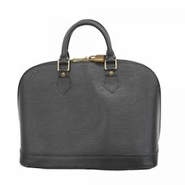 Louis Vuitton-Louis Vuitton Epi Alma Handbag in Noir-Black