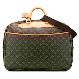 Louis Vuitton-Sac Boston Alize 24H Monogram Louis Vuitton-Marron