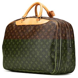 Louis Vuitton-Sac Boston Alize 24H Monogram Louis Vuitton-Marron