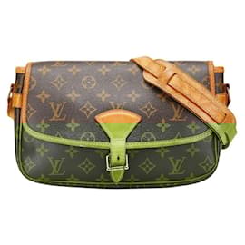 Louis Vuitton-Louis Vuitton Monogram Sologne Shoulder Bag-Brown
