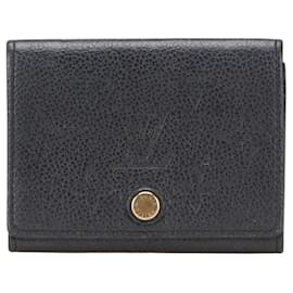 Louis Vuitton-Louis Vuitton Monogram Empreinte Card Case-Black