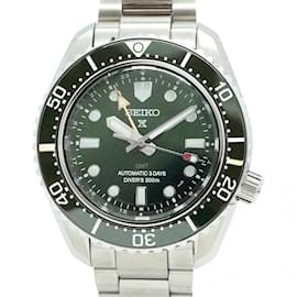 Seiko-Seiko Prospex 6R54-00D0 Green Dial Men's Watch-Other