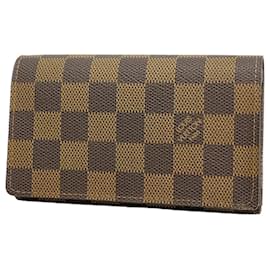 Louis Vuitton-Louis Vuitton Damier Portefeuille Tresor Wallet-Damier ebene