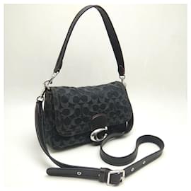 Coach-COACH Soft Tabby CG094 Shoulder Bag-Black