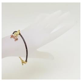 Louis Vuitton-Louis Vuitton Vivienne Kickflip Charm Bracelet-Monogram