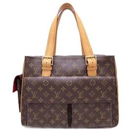 Louis Vuitton-Louis Vuitton Monogram Multiplicite Handbag-Brown,Monogram