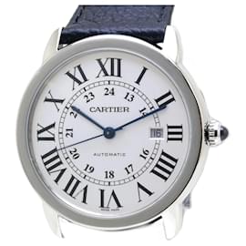 Cartier-Cartier Rondo Solo XL Date WSRN0022 Men's Wristwatch-Other