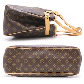 Louis Vuitton-Louis Vuitton Monogram Batignolles Horizontal Tote Bag-Brown,Monogram
