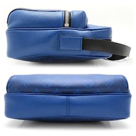 Louis Vuitton-Louis Vuitton Taigarama Outdoor PM Shoulder Bag-Blue