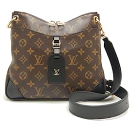 Louis Vuitton-Louis Vuitton Monogram Odeon NMPM Shoulder Bag-Brown,Monogram