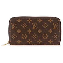 Louis Vuitton-Louis Vuitton Monogram Zippy Wallet-Brown