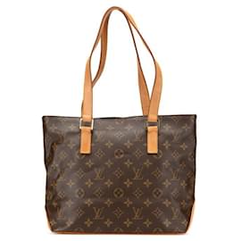 Louis Vuitton-Louis Vuitton Monogram Cabas Piano Handbag-Brown