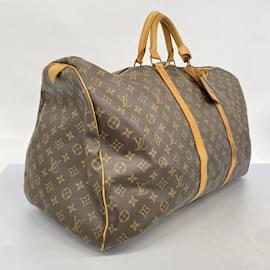 Louis Vuitton-Louis Vuitton Monogram Keepall 60 Boston Bag-Brown