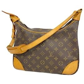 Louis Vuitton-Louis Vuitton Monogram Boulogne 30 Shoulder Bag-Brown
