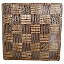 Louis Vuitton-Louis Vuitton Damier Portefeuille Marco Wallet-Damier ebene
