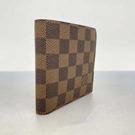 Louis Vuitton-Louis Vuitton Damier Portefeuille Marco Wallet-Damier ebene