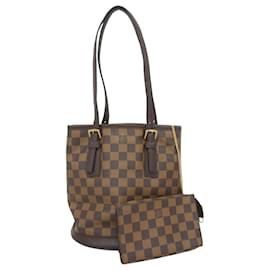 Louis Vuitton-Louis Vuitton Damier Marais Shoulder Bag-Damier ebene