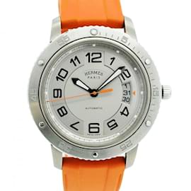Hermès-Hermes Clipper Sport CP2.741 Silver Dial Watch for Men-Other