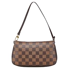 Louis Vuitton-Louis Vuitton Damier Navona Pouch Handbag-Brown