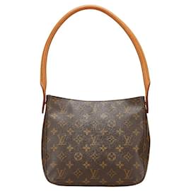 Louis Vuitton-Louis Vuitton Monogram Looping MM Handbag-Brown