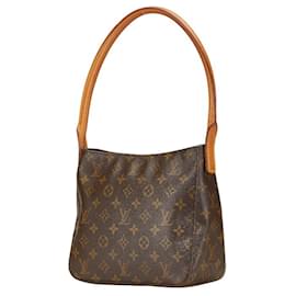 Louis Vuitton-Louis Vuitton Monogram Looping MM Handbag-Brown