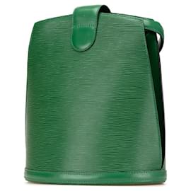 Louis Vuitton-Louis Vuitton Epi Cluny Bag in Borneo Green-Other