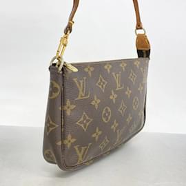 Louis Vuitton-Louis Vuitton Monogram Pochette Accessoires-Brown