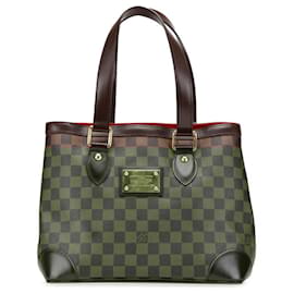 Louis Vuitton-Louis Vuitton Damier Hampstead PM Tote Bag-Brown,Damier ebene
