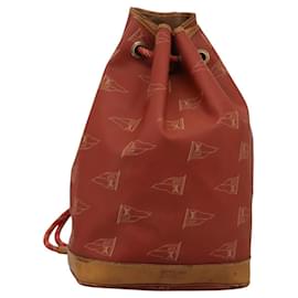 Louis Vuitton-LOUIS VUITTON LV cup Saint Tropez Shoulder Bag Red M80026 LV Auth BA1410-Red