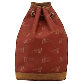 Louis Vuitton-LOUIS VUITTON LV cup Saint Tropez Shoulder Bag Red M80026 LV Auth BA1410-Red
