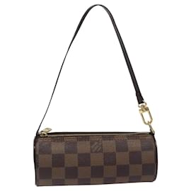 Louis Vuitton-LOUIS VUITTON Damier Ebene Papillon Pouch LV Auth 120221-Other