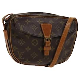 Louis Vuitton-LOUIS VUITTON Monogram Jeune Fille MM Shoulder Bag Vintage M51226 LV Auth 119429-Monogram