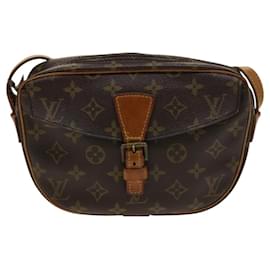 Louis Vuitton-LOUIS VUITTON Monogram Jeune Fille MM Shoulder Bag Vintage M51226 LV Auth 119429-Monogram