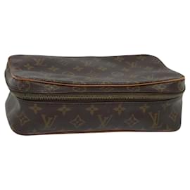 Louis Vuitton-LOUIS VUITTON Monogram Trousse Boite Cosmetic Pouch M47640 LV Auth bs24781-Monogram