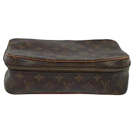 Louis Vuitton-LOUIS VUITTON Monogram Trousse Boite Cosmetic Pouch M47640 LV Auth bs24781-Monogram