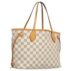 Louis Vuitton-LOUIS VUITTON Damier Azur Neverfull PM Tote Bag N41362 LV Auth 119696-Other