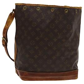 Louis Vuitton-LOUIS VUITTON Monogram Noe Shoulder Bag M42224 LV Auth 120049-Monogram