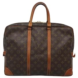 Louis Vuitton-LOUIS VUITTON Monogram Porte Documents Voyage Business Bag M52005 LV Auth 119665-Monogram