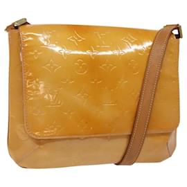 Louis Vuitton-LOUIS VUITTON Vernis Thompson Street Bag Marshmallow Pink M91070 LV Auth 116335-Other