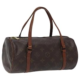 Louis Vuitton-LOUIS VUITTON Monogram Papillon 26 Hand Bag M51386 LV Auth BA1320-Monogram