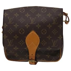Louis Vuitton-LOUIS VUITTON Monogram Cartouchiere MM Shoulder Bag M51253 LV Auth yk17825-Monogram